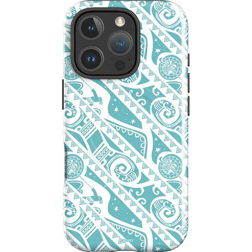 Disney Princess Moana Pattern iPhone 16 Pro Magsafe Impact Case
