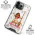 Disney Princess Moana Pattern iPhone 16 Pro Max Clear Case