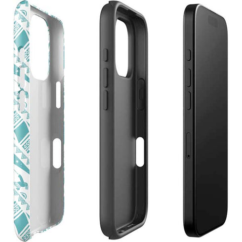 Disney Princess Moana Pattern iPhone 16 Pro Max Impact Case