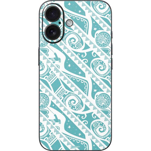 Disney Princess Moana Pattern iPhone 16 Skin
