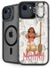 Disney Princess Moana Pattern iPhone 16e Kickstand Case