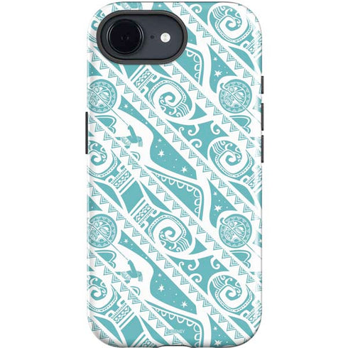 Disney Princess Moana Pattern iPhone 16e Impact Case