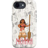 Disney Princess Moana Pattern iPhone 16e Impact Case