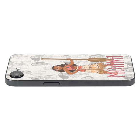 Disney Princess Moana Pattern iPhone 16e Skin