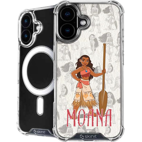Disney Princess Moana Pattern iPhone 17 MagSafe Case