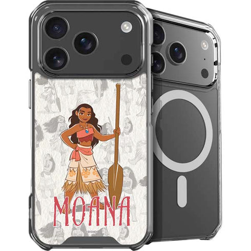 Disney Princess Moana Pattern iPhone 18 Pro MagSafe Case