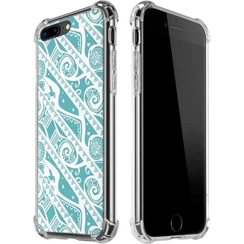Disney Princess Moana Pattern iPhone 7/8 Plus Clear Case