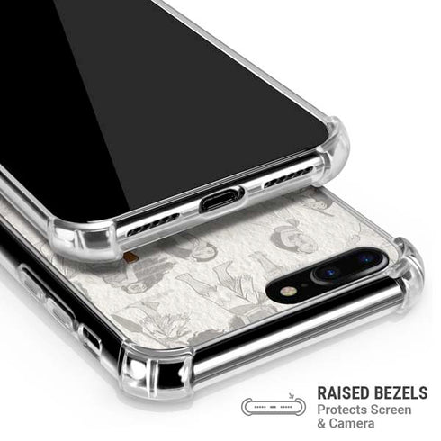 Disney Princess Moana Pattern iPhone 7/8 Plus Clear Case