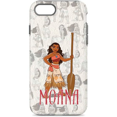 Disney Princess Moana Pattern iPhone 7 Pro Case