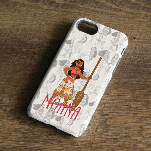 Disney Princess Moana Pattern iPhone 7 Pro Case