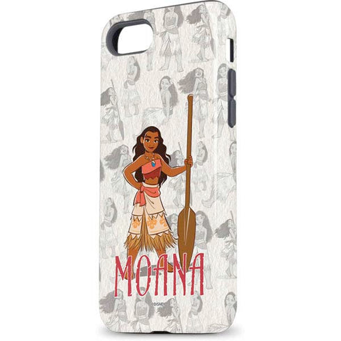 Disney Princess Moana Pattern iPhone 8 Pro Case