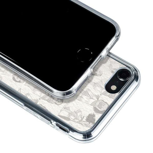 Disney Princess Moana Pattern iPhone SE (2nd & 3rd Gen) Clear Case