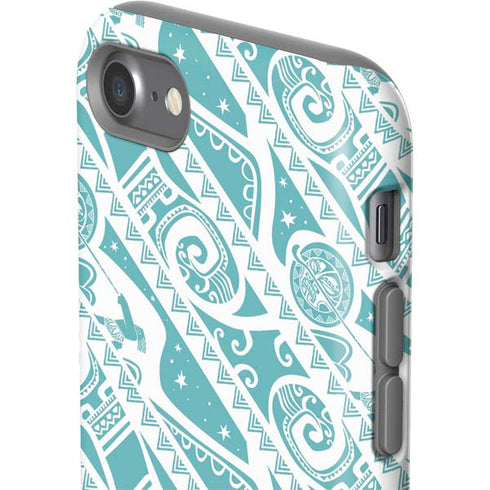 Disney Princess Moana Pattern iPhone SE (2nd & 3rd Gen) Pro Case