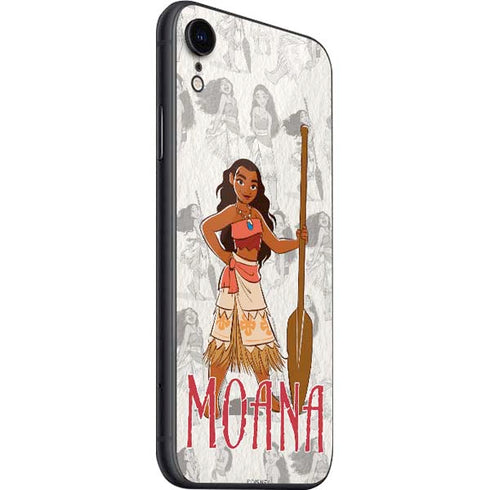 Disney Princess Moana Pattern iPhone SE (2nd & 3rd Gen) Skin