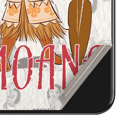 Disney Princess Moana Pattern iPhone SE (2nd & 3rd Gen) Skin
