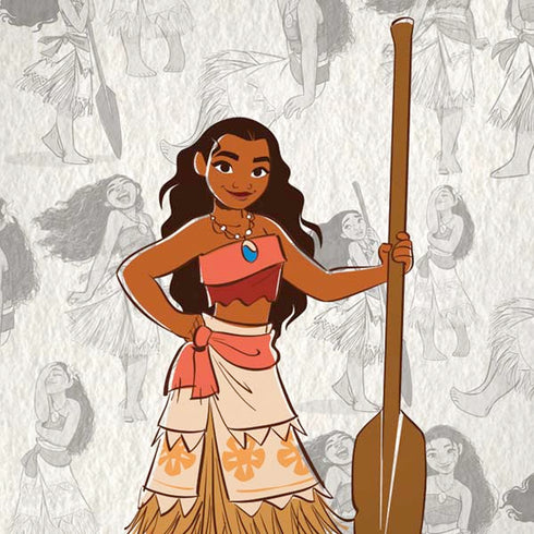 Disney Princess Moana Pattern iPhone X Pro Case