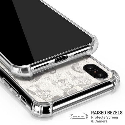 Disney Princess Moana Pattern iPhone X/XS Clear Case