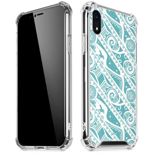 Disney Princess Moana Pattern iPhone XR Clear Case