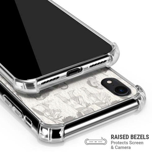 Disney Princess Moana Pattern iPhone XR Clear Case