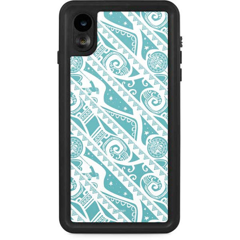 Disney Princess Moana Pattern iPhone XR Waterproof Case