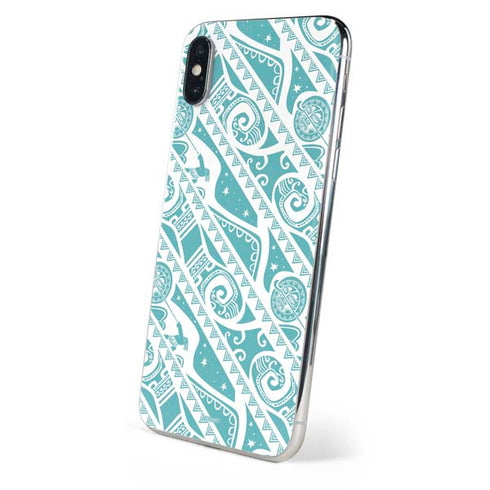 Disney Princess Moana Pattern iPhone XS Max Skin