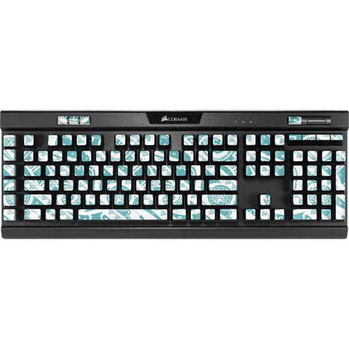 Disney Princess Moana Pattern K95 RGB PLATINUM Mechanical Gaming Keyboard Skin