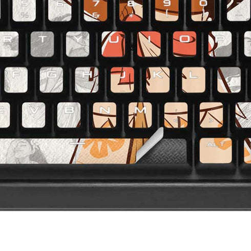 Disney Princess Moana Pattern K95 RGB PLATINUM Mechanical Gaming Keyboard Skin