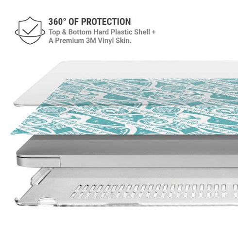 Disney Princess Moana Pattern MacBook Air 13in M1 (2021) Case plus Skin