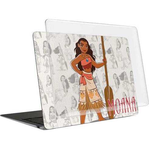 Disney Princess Moana Pattern MacBook Air 13in M1 (2021) Case plus Skin