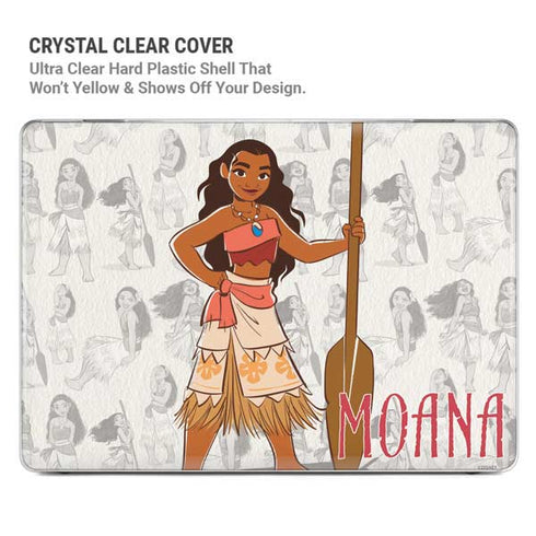 Disney Princess Moana Pattern MacBook Air 13in M1 (2021) Case plus Skin