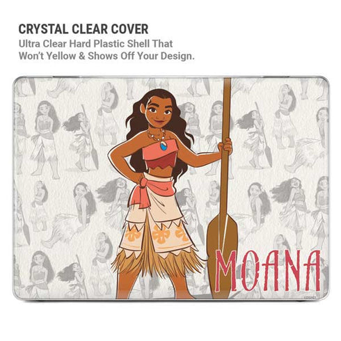 Disney Princess Moana Pattern MacBook Pro 14in (2021-24) Case plus Skin