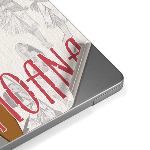 Disney Princess Moana Pattern MacBook Pro 14in (2021-24) Skin