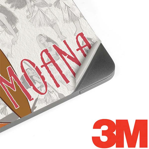 Disney Princess Moana Pattern MacBook Skins