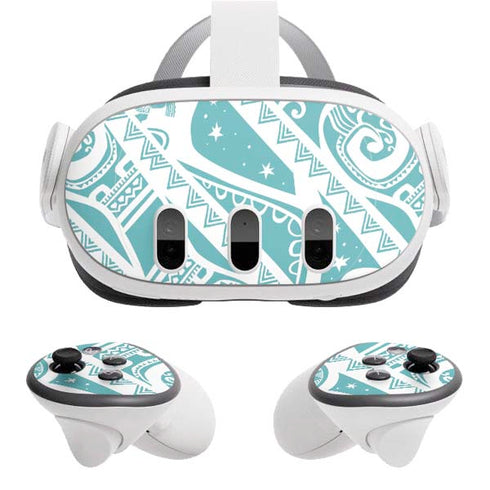 Disney Princess Moana Pattern Meta Quest 3 Skin