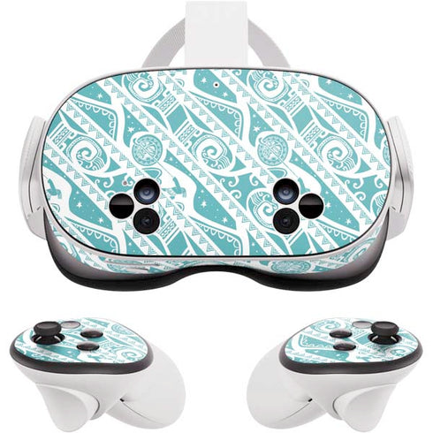 Disney Princess Moana Pattern Meta Quest 3S Skin