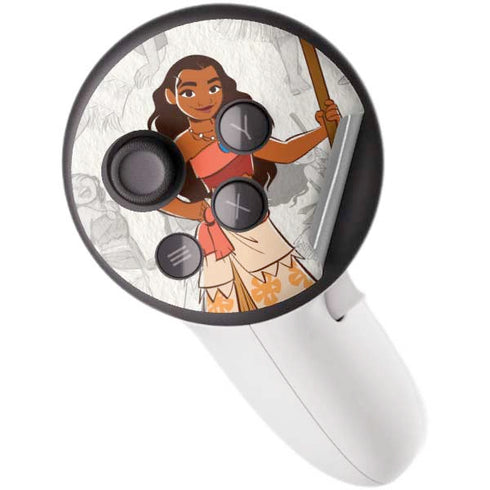 Disney Princess Moana Pattern Meta Quest 3S Skin