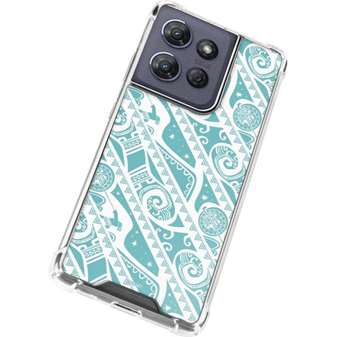 Disney Princess Moana Pattern Moto G 5G (2025) Clear Case