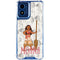 Disney Princess Moana Pattern Moto G 5G (2024) Clear Case