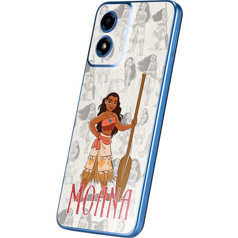 Disney Princess Moana Pattern Moto G Play 4G (2024) Skin