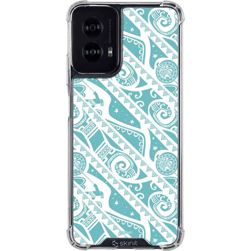Disney Princess Moana Pattern Moto G Power 5G (2024) Clear Case