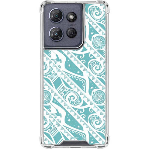 Disney Princess Moana Pattern Moto G Power 5G (2025) Clear Case