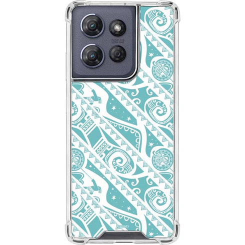 Disney Princess Moana Pattern Moto G Stylus 5G (2025) Clear Case