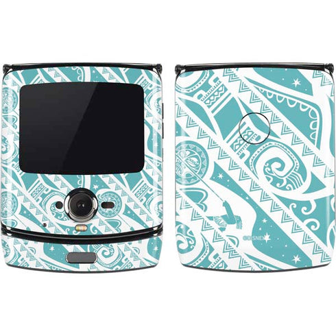 Disney Princess Moana Pattern Motorola RAZR Skin