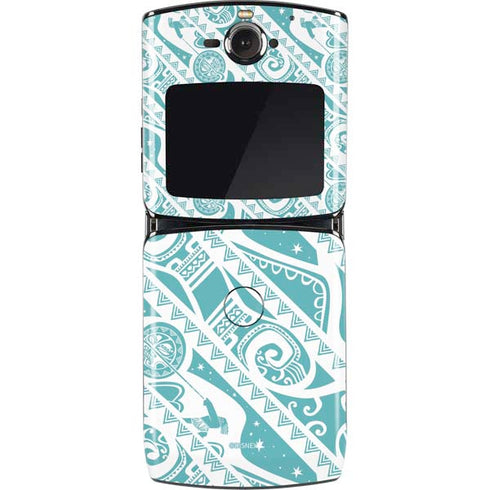 Disney Princess Moana Pattern Motorola RAZR Skin