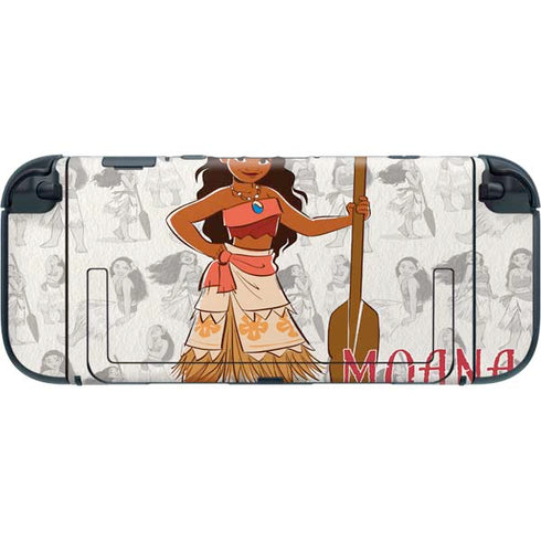 Disney Princess Moana Pattern Nintendo Switch 2 (2025) with Joy-Con Skin