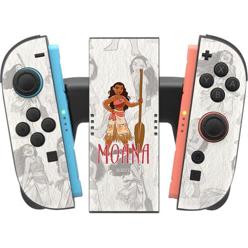 Disney Princess Moana Pattern Nintendo Switch 2 (2025) Joy-Con Controller Skin