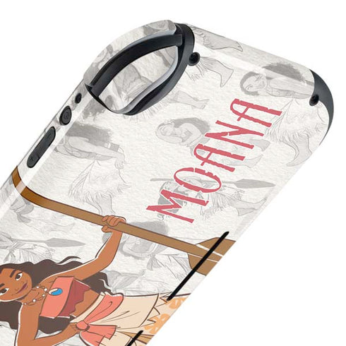 Disney Princess Moana Pattern Nintendo Switch Lite Skin
