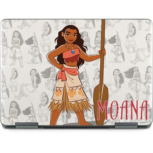 Disney Princess Moana Pattern Notebook 9 Pro 13in (2017) Skin