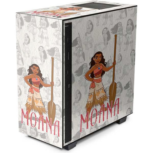 Disney Princess Moana Pattern NZXT H510 Compact ATX Mid-Tower Case Skin