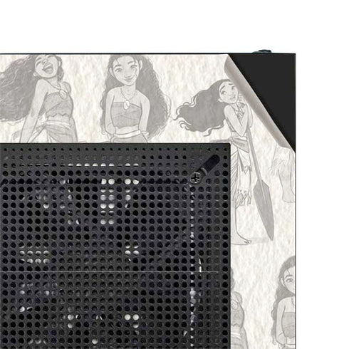 Disney Princess Moana Pattern NZXT H510 Compact ATX Mid-Tower Case Skin